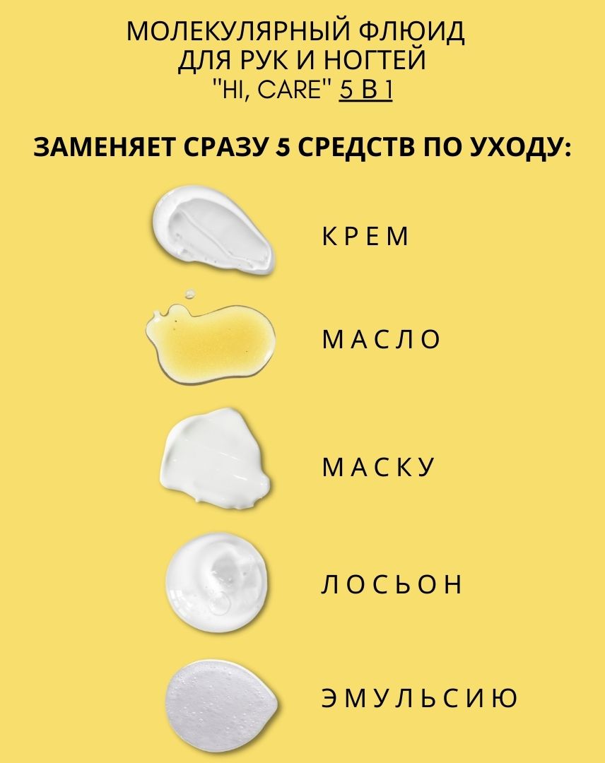 Молекулярный флюид для рук HI, CARE, восстанавливающий, 150 мл.